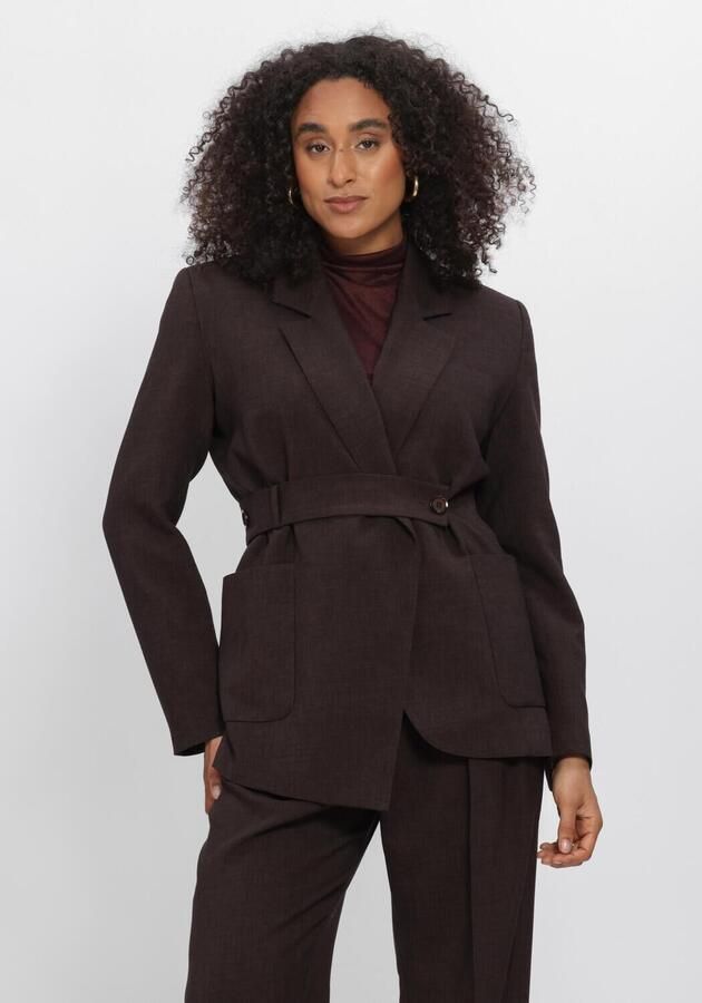 AIMEE THE LABEL Dames Blazers Atlasw6 Blazer Bruin