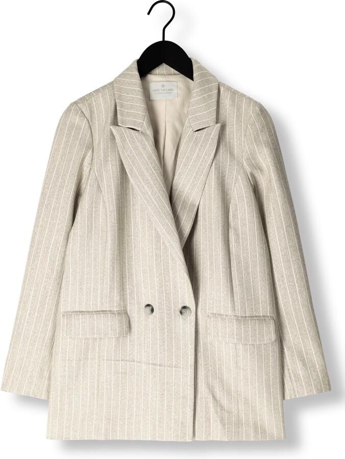 Aimée the Label Boa Damesblazer Grijs Gray Dames