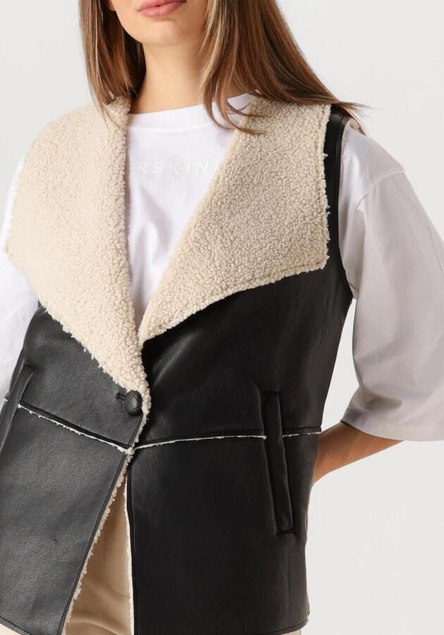 Aimée the Label DenverA Gilet voor Vrouwen Black Dames