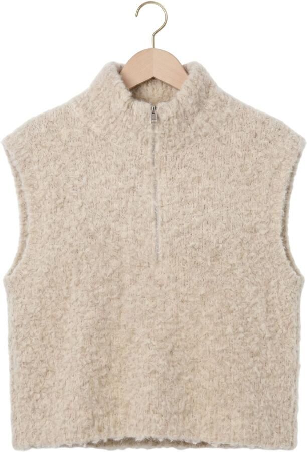 AIMEE THE LABEL Dames Blazers Loiraw6 Waistcoat Beige - Foto 4
