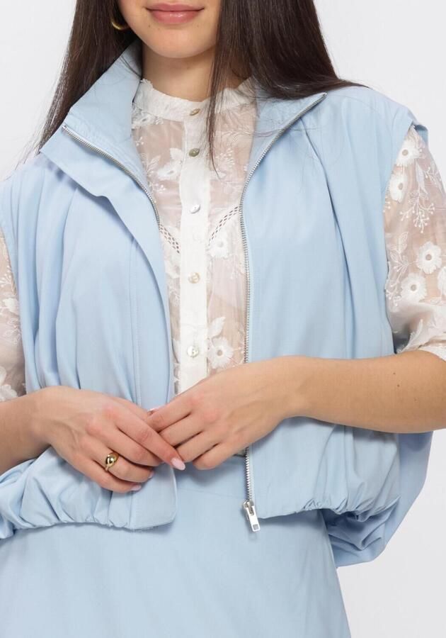 AIMEE THE LABEL Dames Blazers Lowen Waistcoat Lichtblauw - Foto 3