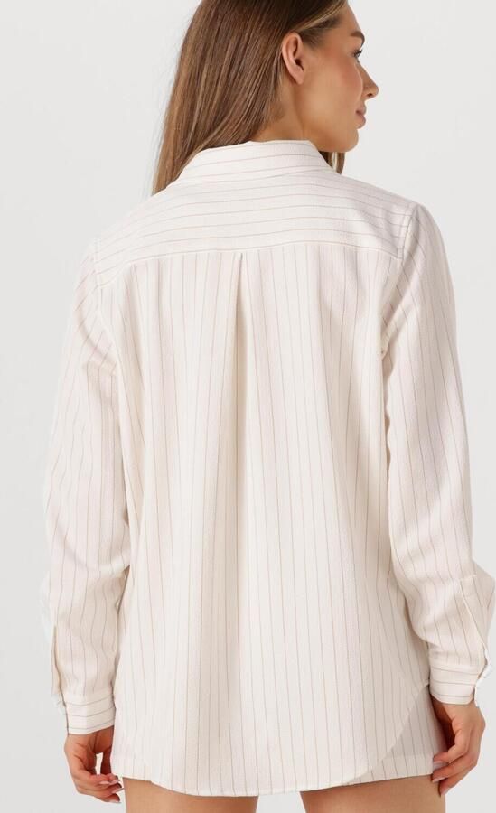 AIMEE THE LABEL Dames Blouses Blaire Stripe Gebroken Wit - Foto 3