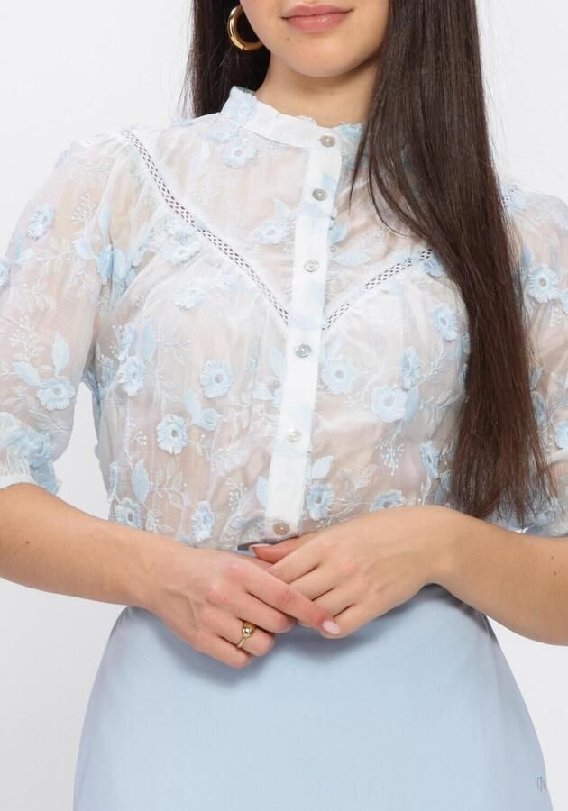 AIMEE THE LABEL Dames Blouses Canna Blouse Gebroken Wit - Foto 4