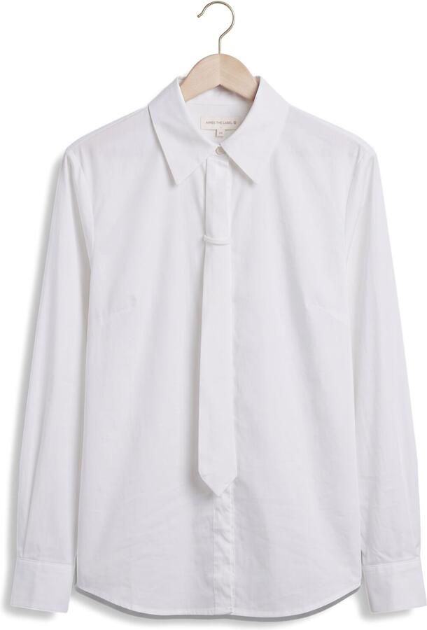 AIMEE THE LABEL Dames Blouses Jakartaw6 Blouse Wit - Foto 4