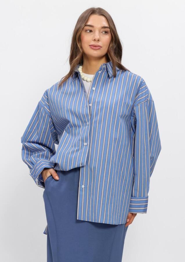 AIMEE THE LABEL Dames Blouses Rhode Blauw