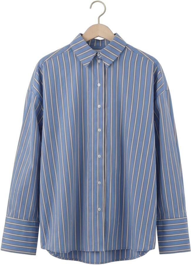 AIMEE THE LABEL Dames Blouses Rhode Blauw - Foto 2