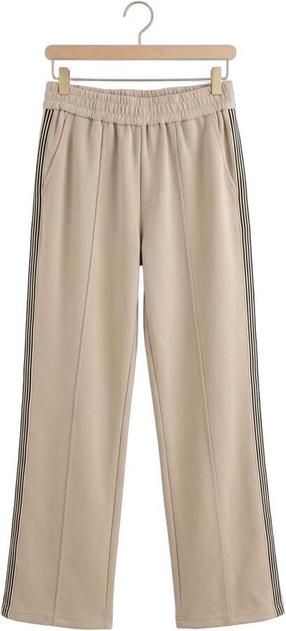 AIMEE THE LABEL Dames Broeken Babs Trousers Zand - Foto 4
