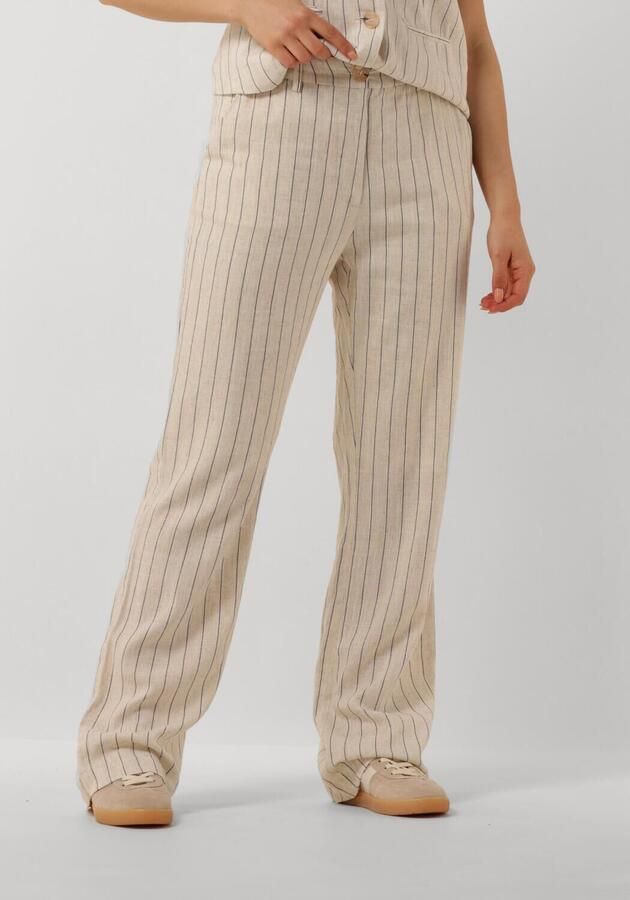 Aimée the Label Beige Dames Broeken Flo Beige Dames