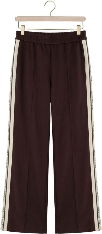 AIMEE THE LABEL Dames Broeken Icelandw6 Pants Bruin - Foto 4