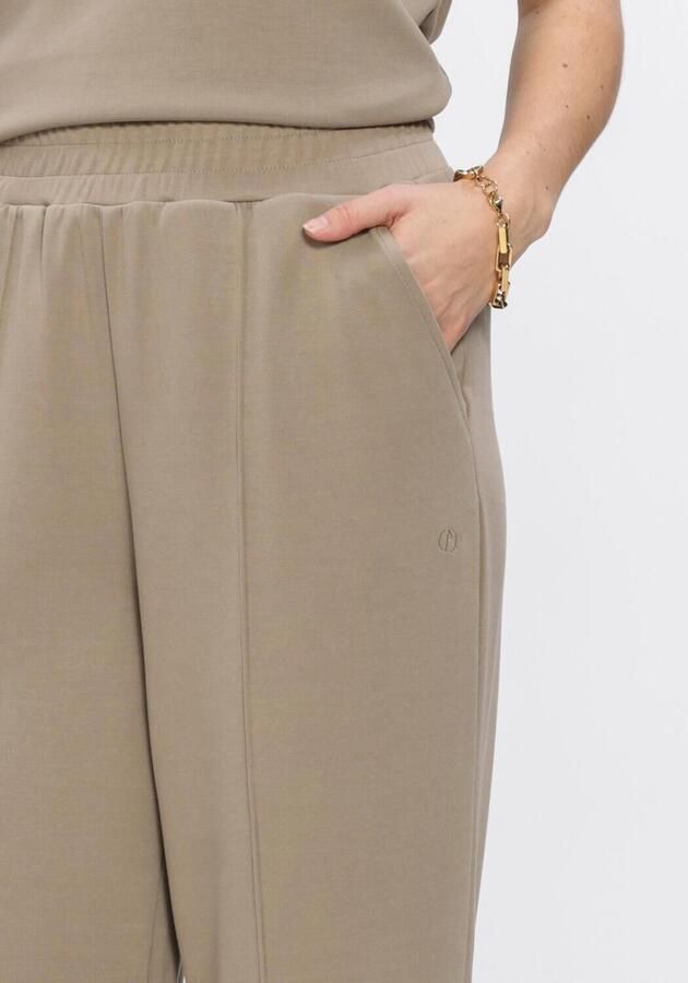 AIMEE THE LABEL Dames Broeken Love Taupe - Foto 3