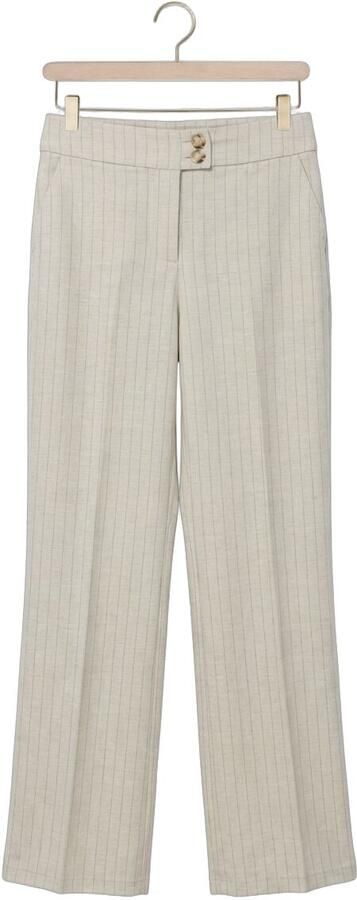 AIMEE THE LABEL Dames Broeken Moos Trouser Ecru - Foto 4