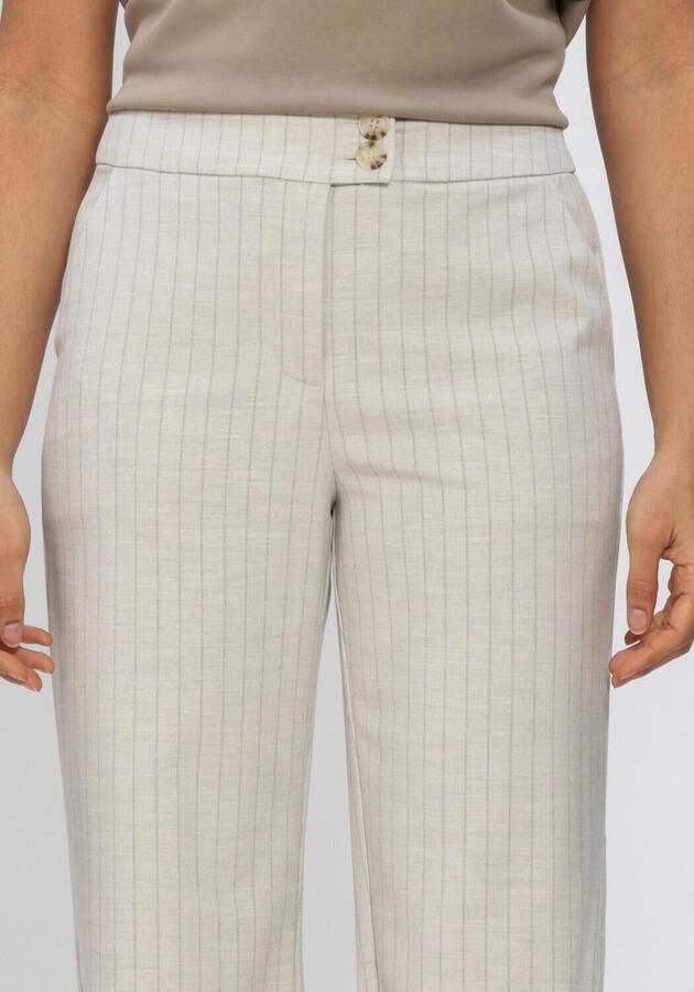 AIMEE THE LABEL Dames Broeken Moos Trouser Ecru - Foto 3