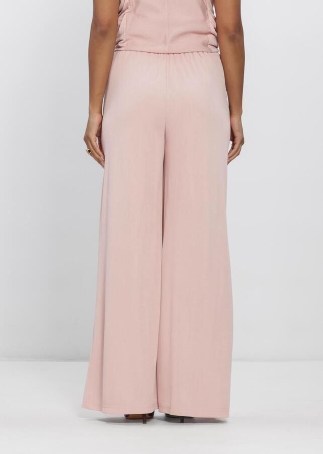 AIMEE THE LABEL Dames Broeken Rileyh6 Trousers Lichtroze - Foto 2