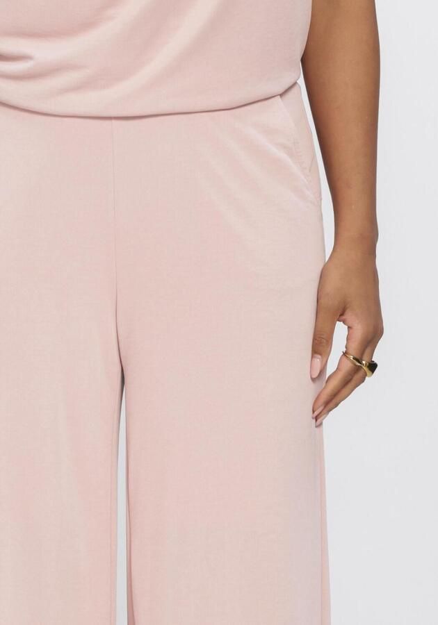 AIMEE THE LABEL Dames Broeken Rileyh6 Trousers Lichtroze - Foto 3