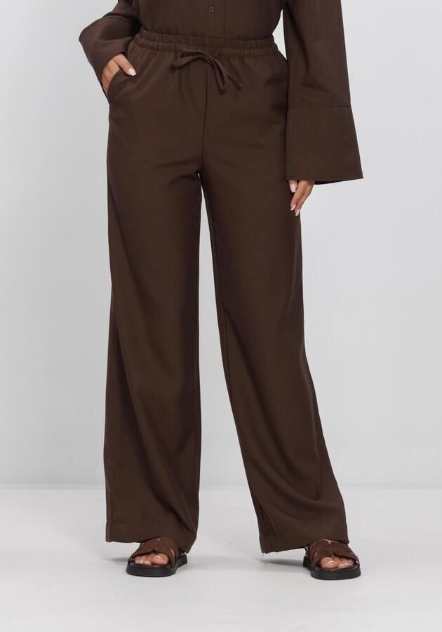 AIMEE THE LABEL Dames Broeken Sjoerdhs Trousers Bruin