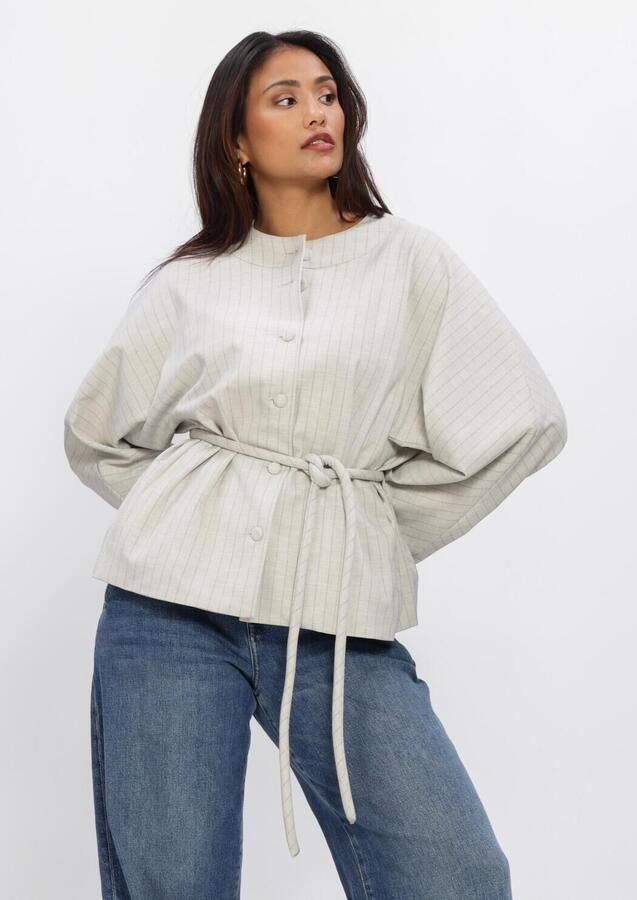 AIMEE THE LABEL Dames Jassen Florella Jacket Ecru - Foto 2
