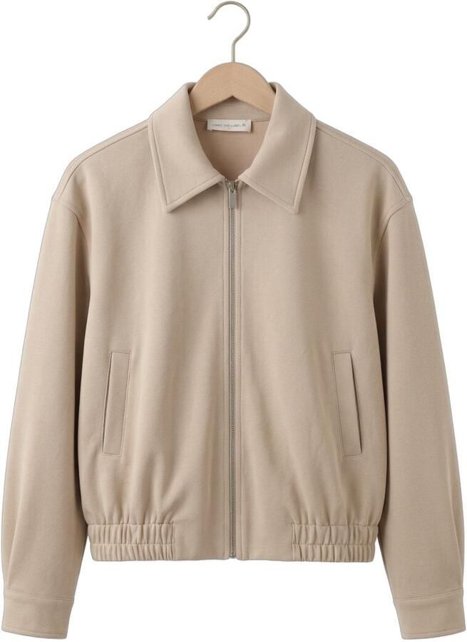 AIMEE THE LABEL Dames Jassen Lys Pique Jacket Beige - Foto 2