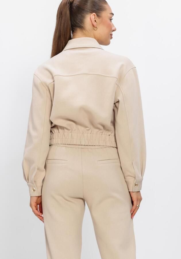 AIMEE THE LABEL Dames Jassen Lys Pique Jacket Beige - Foto 3