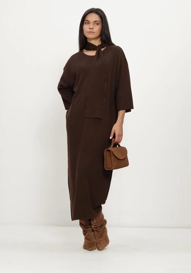 AIMEE THE LABEL Dames Jurken Cannesw6 Dress Bruin