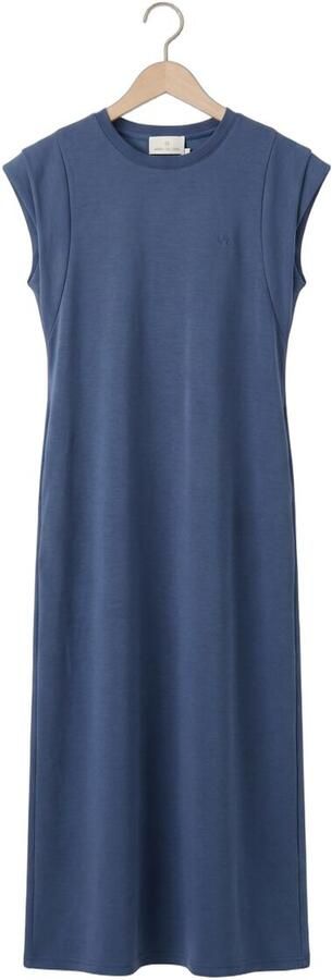 AIMEE THE LABEL Dames Jurken Silvana Blauw - Foto 4
