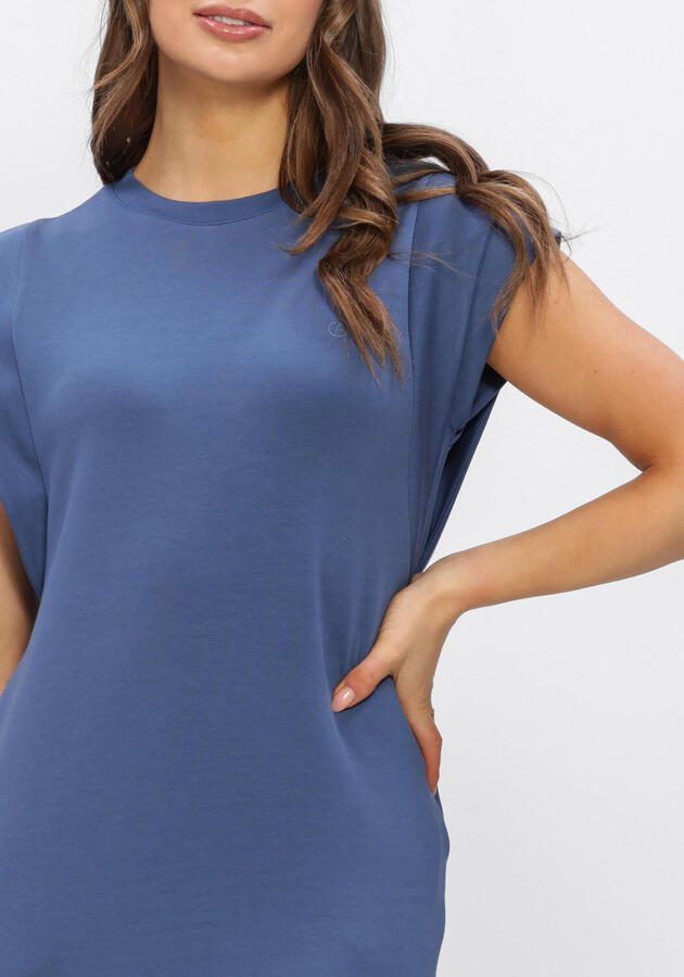 AIMEE THE LABEL Dames Jurken Silvana Blauw - Foto 3