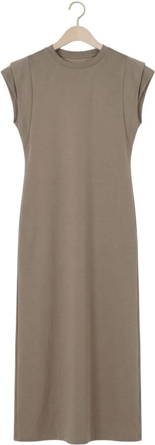 AIMEE THE LABEL Dames Jurken Silvana Taupe - Foto 4