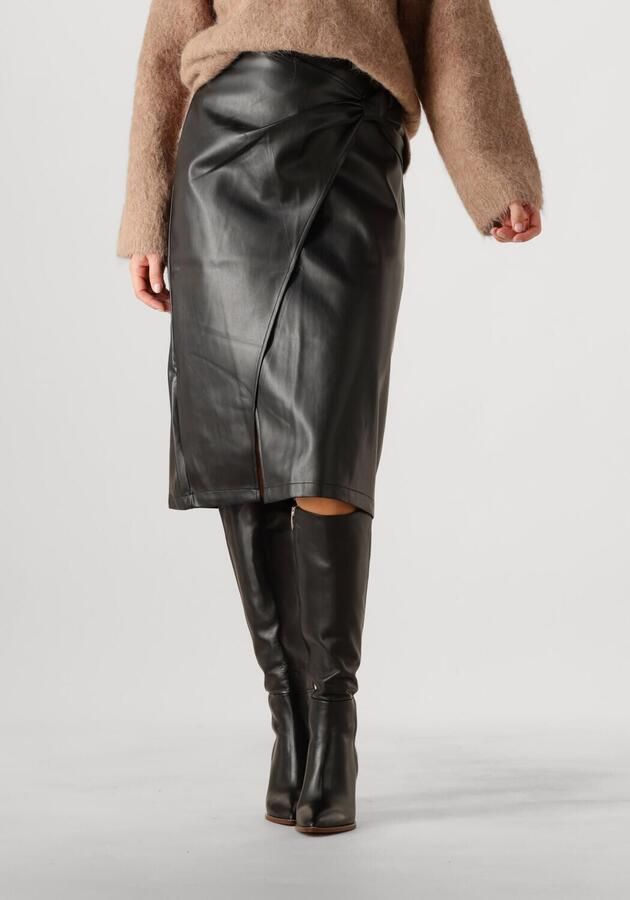 Aimée the Label Maxime Vegan Midi Rok Zwart Black Dames - Foto 4