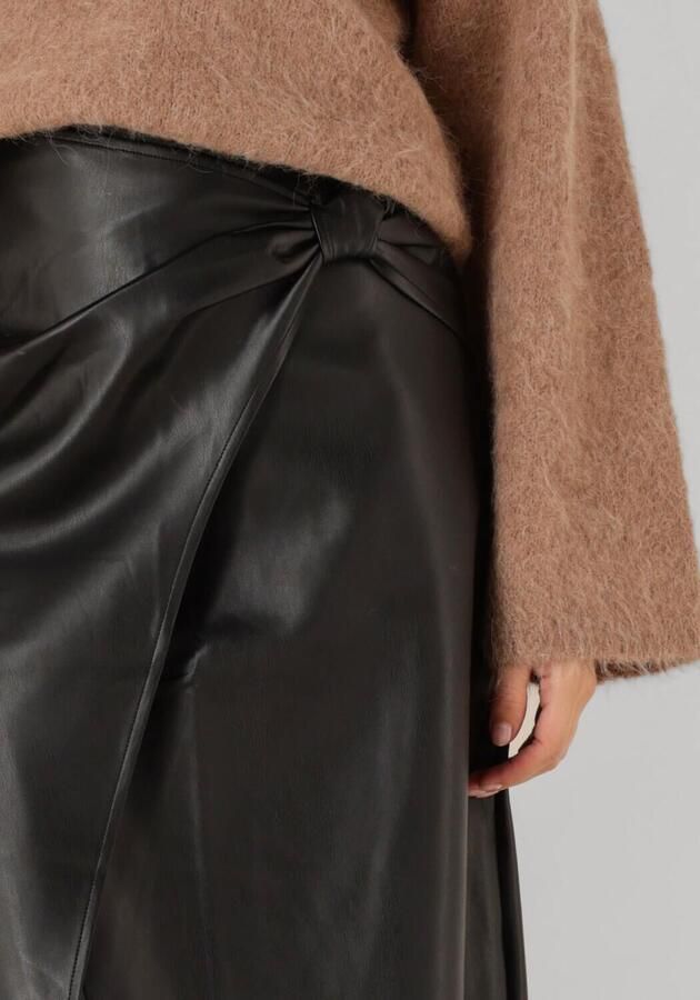 Aimée the Label Maxime Vegan Midi Rok Zwart Black Dames - Foto 2