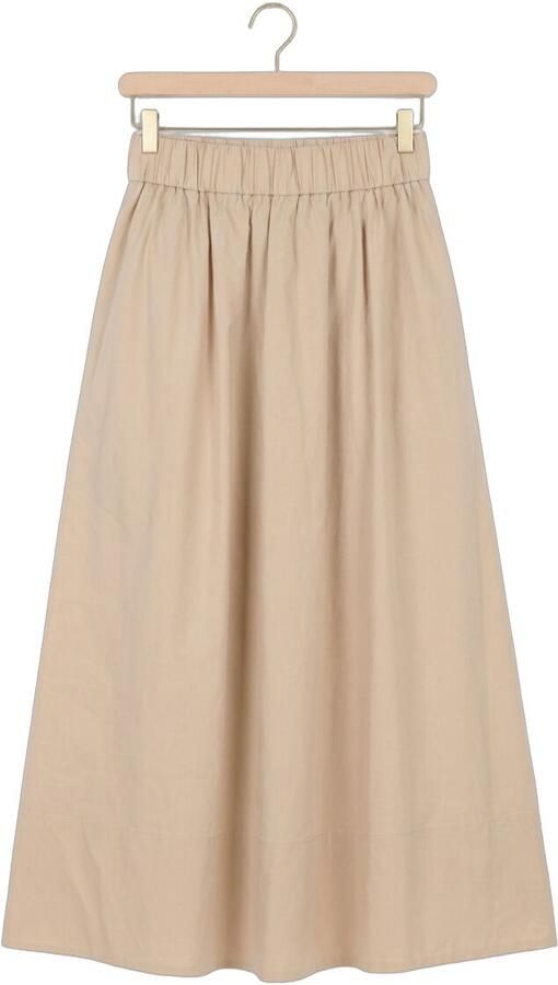 AIMEE THE LABEL Dames Rokken Monday Skirt Beige - Foto 4