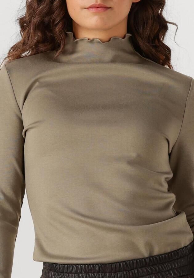 AIMEE THE LABEL Dames Tops & T-shirts Hiske Olijf - Foto 2