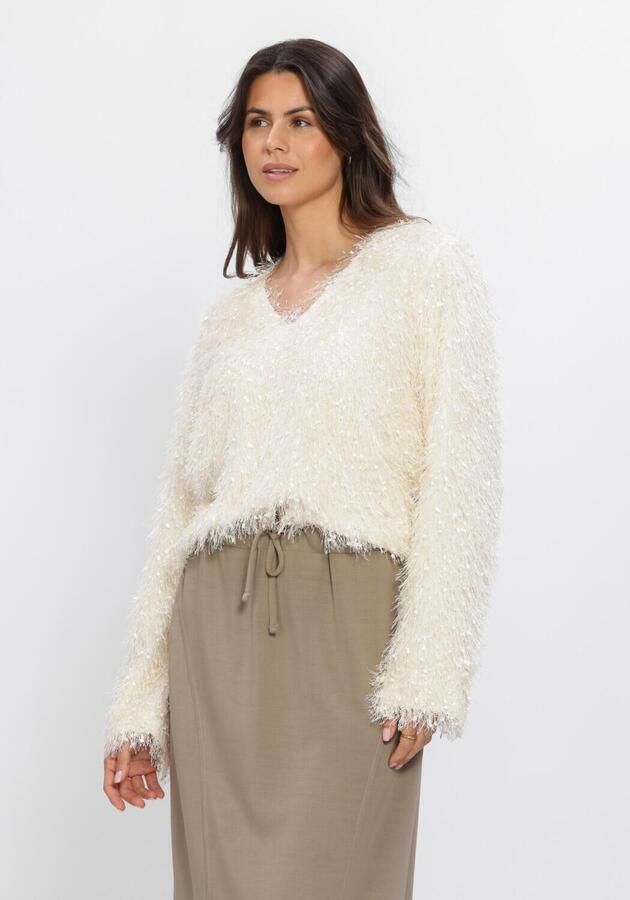 AIMEE THE LABEL Dames Tops & T-shirts Jules Creme