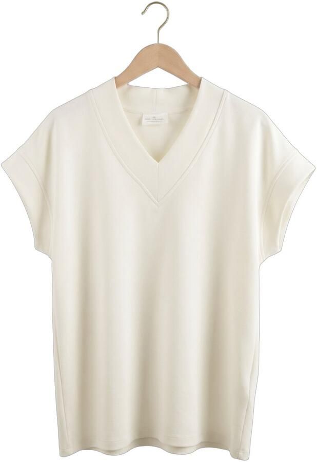 AIMEE THE LABEL Dames Tops & T-shirts Katja Sweater Gebroken Wit - Foto 4