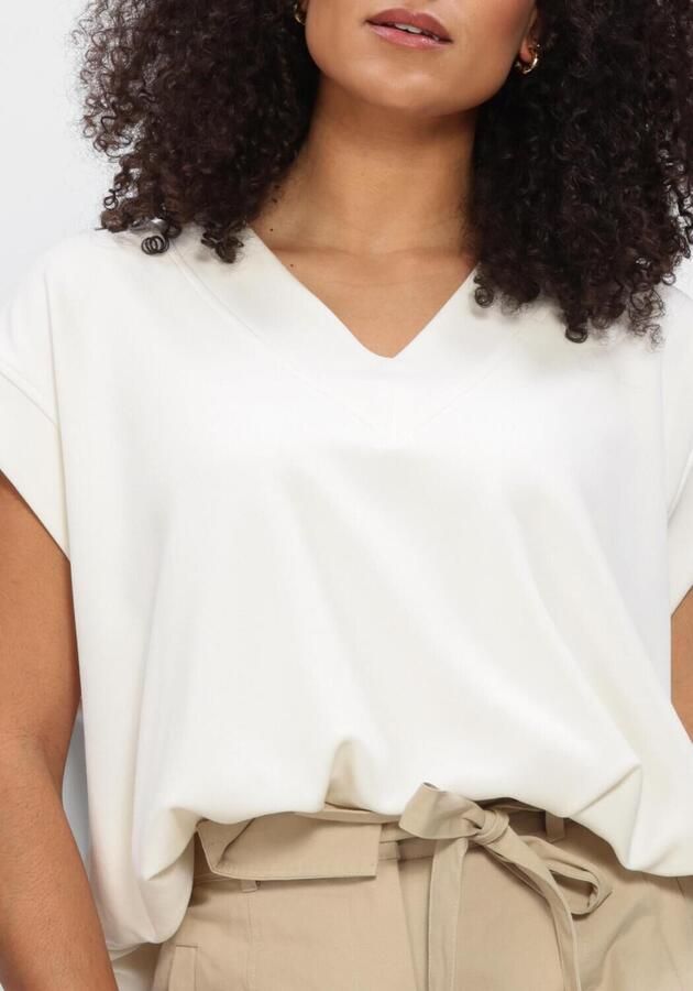 AIMEE THE LABEL Dames Tops & T-shirts Katja Sweater Gebroken Wit - Foto 3