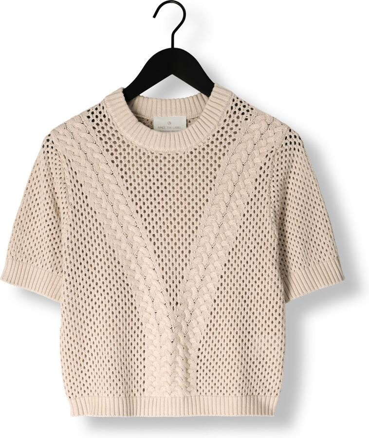 AIMEE THE LABEL Dames Tops & T-shirts Kyarap Beige