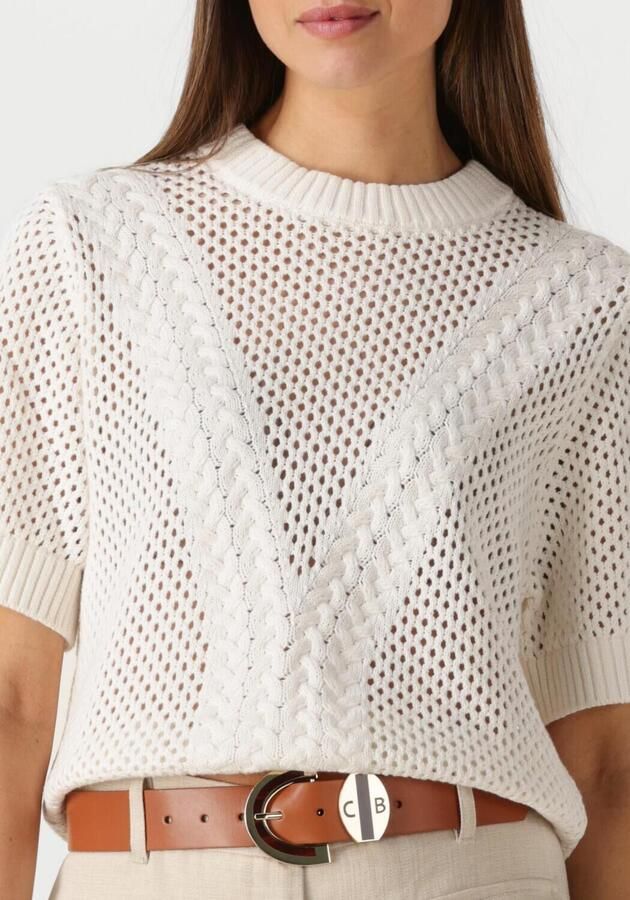 AIMEE THE LABEL Dames Tops & T-shirts Kyarap Gebroken Wit - Foto 2