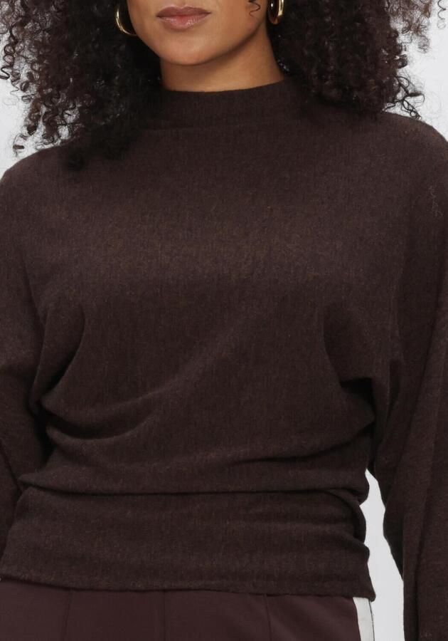 AIMEE THE LABEL Dames Truien & Vesten Fuertaventuraw6 Knitted Sweater Bruin - Foto 3