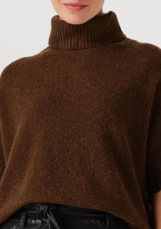 AIMEE THE LABEL Dames Truien & Vesten Ginger Bruin