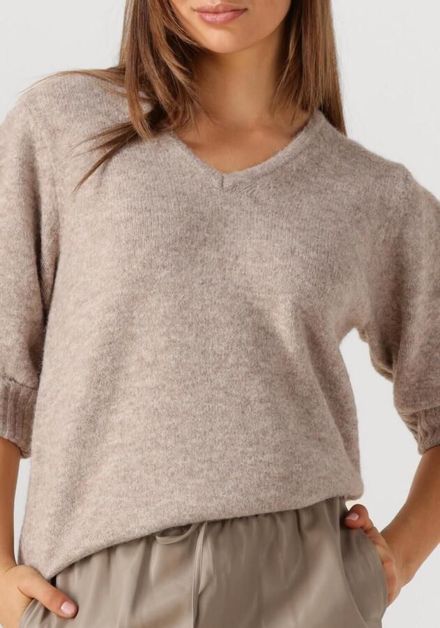 AIMEE THE LABEL Dames Truien & Vesten Nima Beige - Foto 2