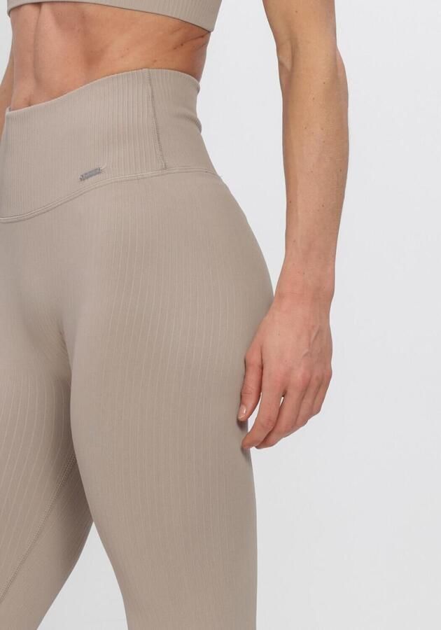 AIM'N Dames Broeken Ribbed Seamless Tights Beige - Foto 3