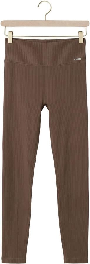 AIM'N Dames Broeken Ribbed Seamless Tights Bruin - Foto 4