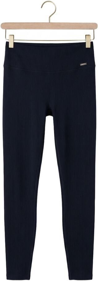 AIM'N Dames Broeken Ribbed Seamless Tights Donkerblauw - Foto 4