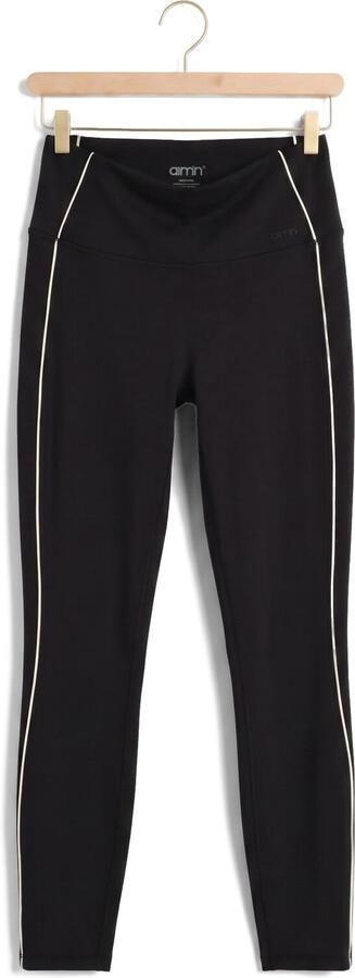 AIM'N Dames Broeken Sense Contrast Tights Zwart - Foto 4