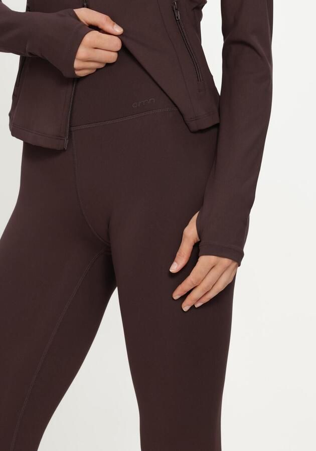 AIM'N Dames Broeken Sense Tights Bruin - Foto 3