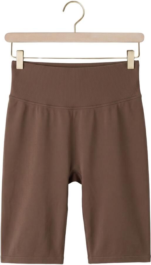AIM'N Dames Broeken Shape Seamless Biker Shorts Bruin - Foto 4