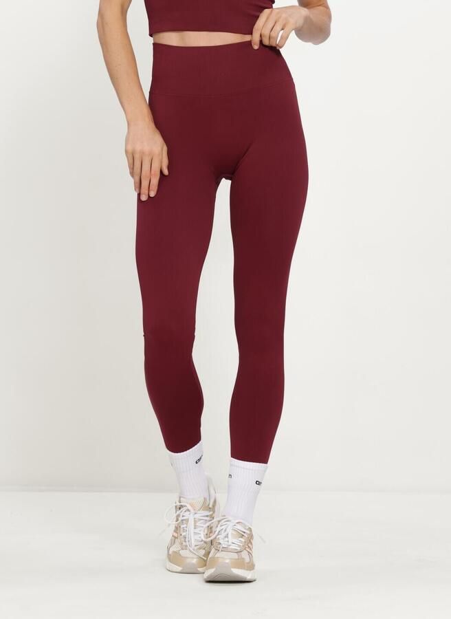AIM'N Dames Broeken Shape Seamless Tights Bordeaux