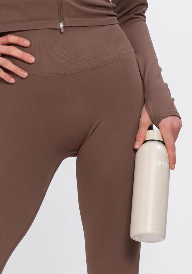 AIM'N Dames Broeken Shape Seamless Tights Bruin - Foto 3