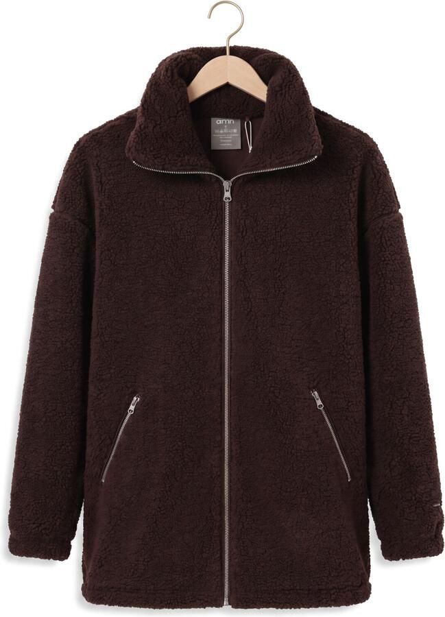 AIM'N Dames Jassen Pile Jacket Bruin - Foto 2