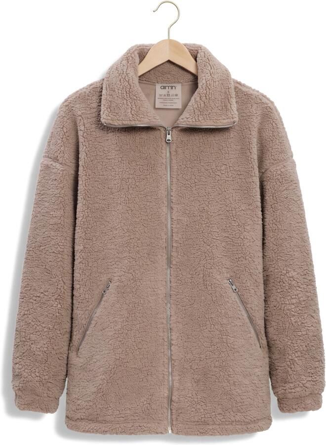 Aim'n Pile Jacket Tussenseizoensjassen in beige formaten: S - Foto 2