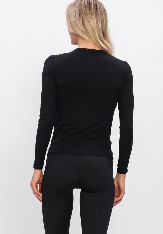 AIM'N Dames Tops & T-shirts Black Soft Basic Long Sleeve Zwart - Foto 3