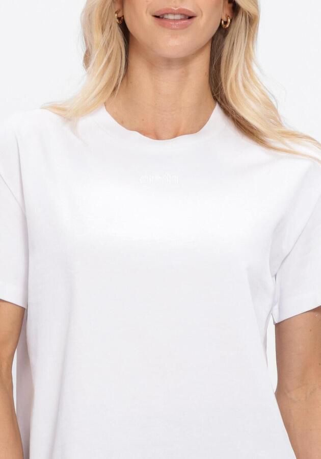 AIM'N Dames Tops & T-shirts Boxy T-shirt Wit - Foto 4